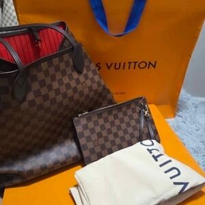 Louis Vuitton Dark Brown Checkered Bag
